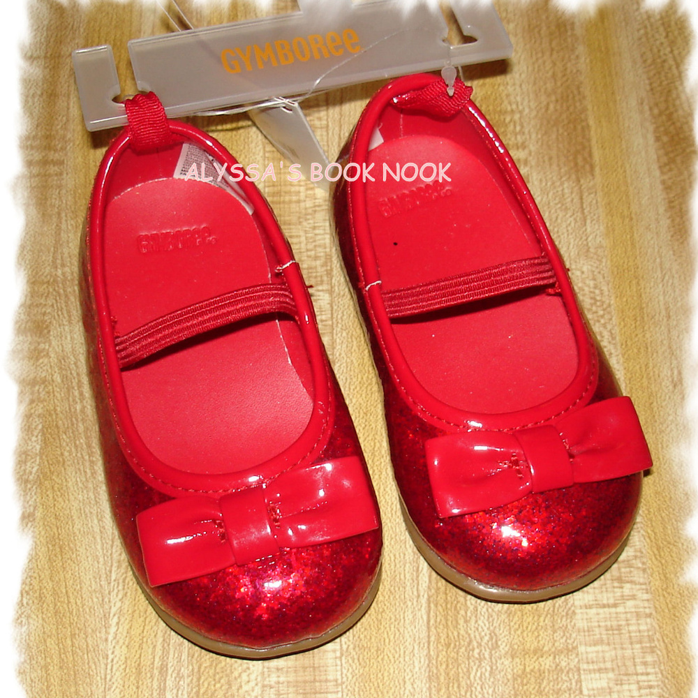 GYMBOREE ~GLITTERING MARY JANE DRESS SHOES~ SZ 5